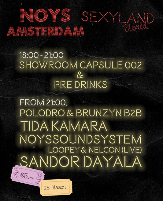 Noys Amsterdam at Sexyland