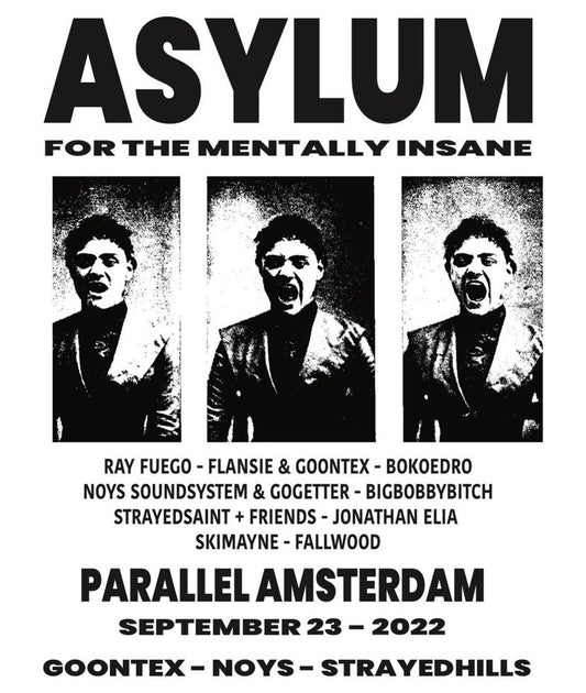 First edition of Asylum on the 23rd of September